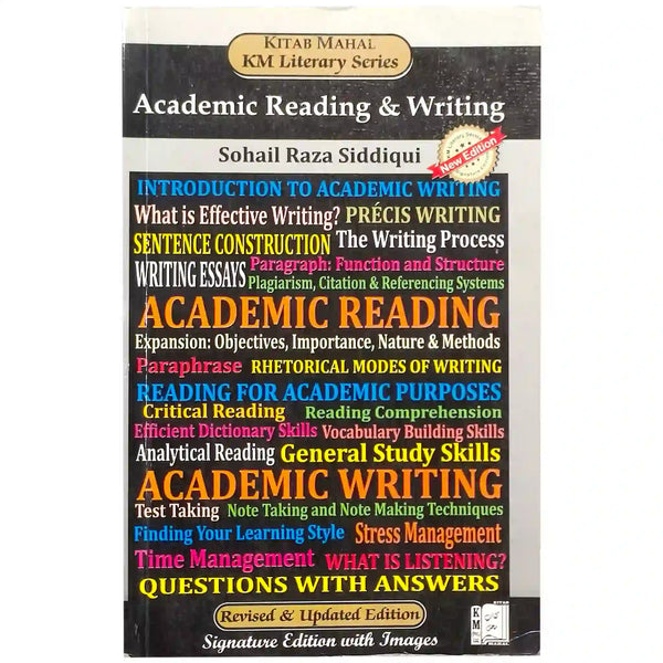 Academic Reading & Writing by Sohail Raza Siddiqui - Saleemi Book Depot 