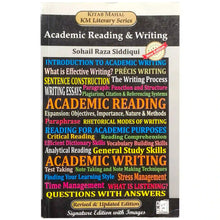 Academic Reading & Writing by Sohail Raza Siddiqui - Saleemi Book Depot 