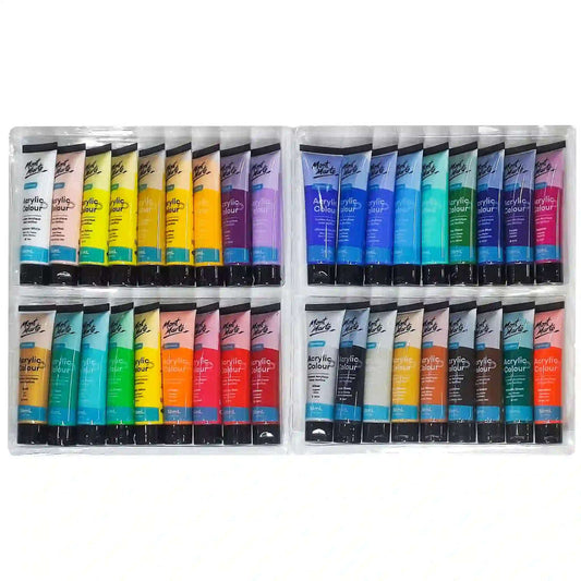 Acrylic Colour Paint Set Signature 36pc x 36ml - Saleemi Book Depot 