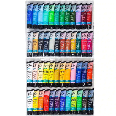 Acrylic Colour Paint Set Signature 48pc x 36ml - Saleemi Book Depot 