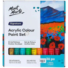 Acrylic Colour Paint Set Signature 36pc x 36ml