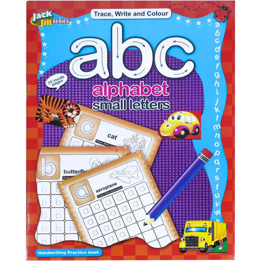 Alphabet Small Letters Handwriting Practice Book - Saleemi Book Depot in pakistan