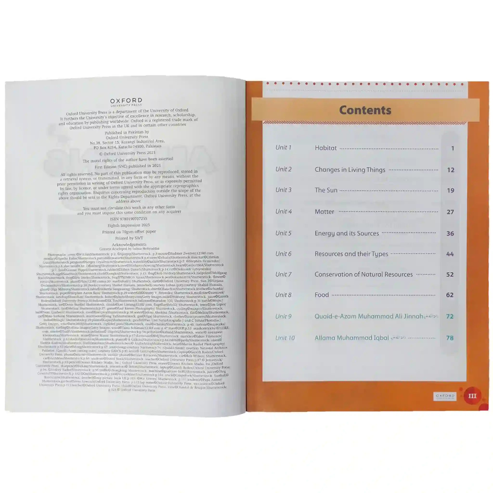 Amazing World Book 3 Oxford - Saleemi Book Depot 