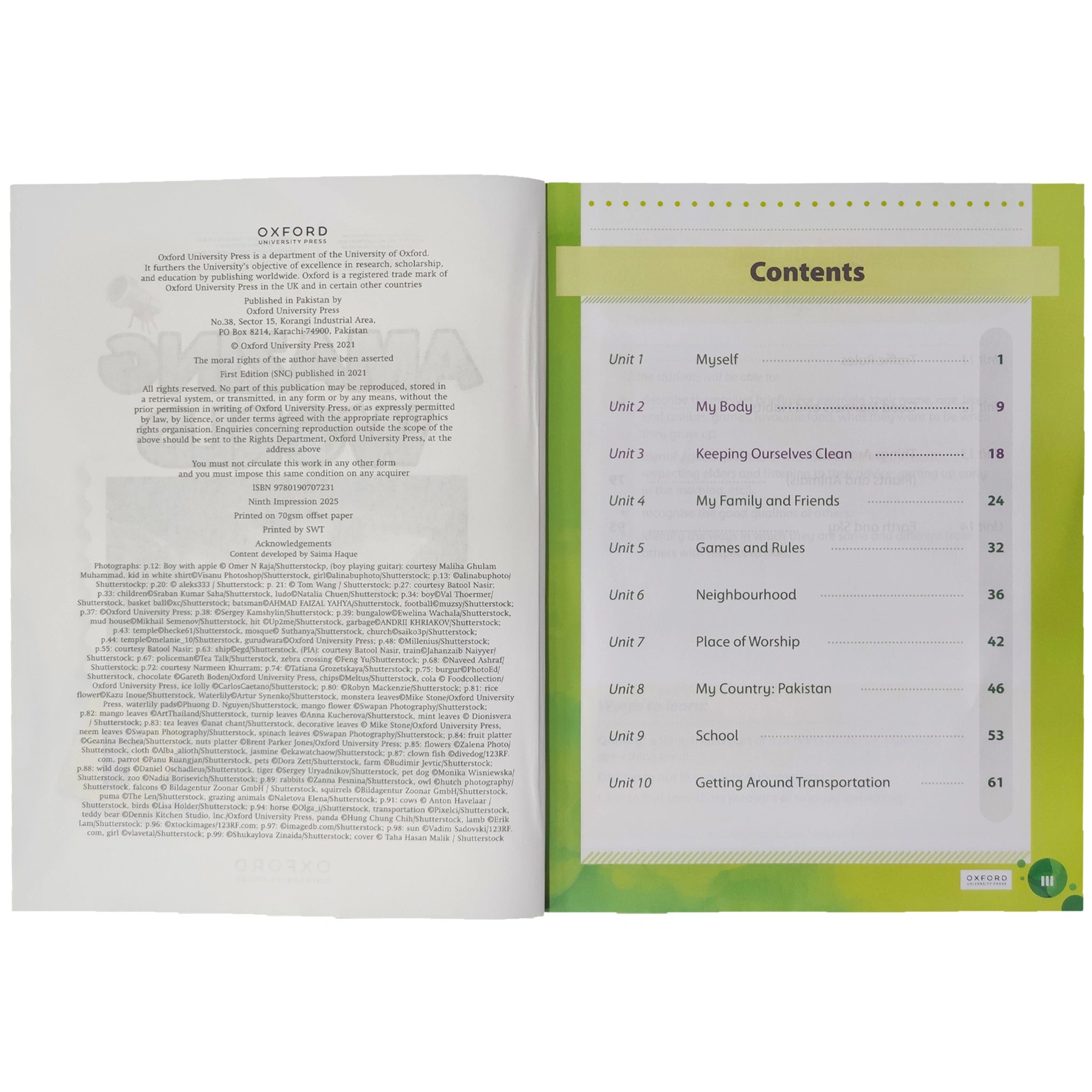 Amazing World Grade 1 Oxford - Saleemi Book Depot 