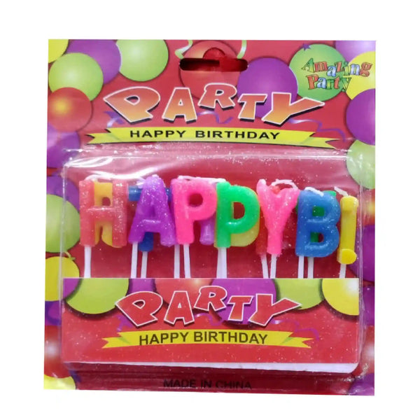Amazing Birthday Candles Top Of Cake