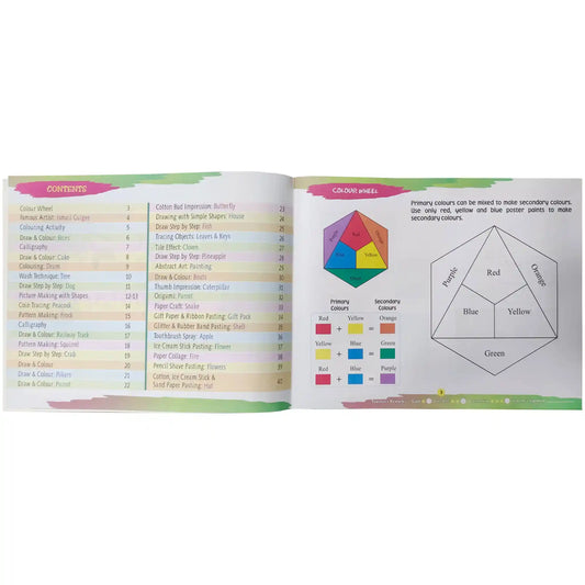 Art And Activity 2 AL Bakio book Bro 1B72 - Saleemi Book Depot in pakistan