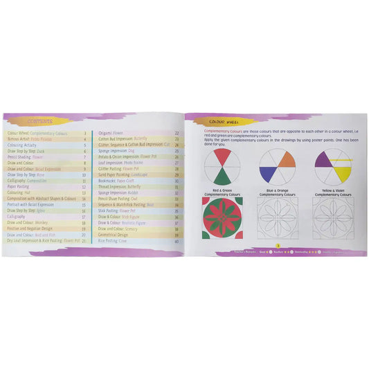 Art And Activity 3 AL Bakio Book Bro 1B73 - Saleemi Book Depot in pakistan