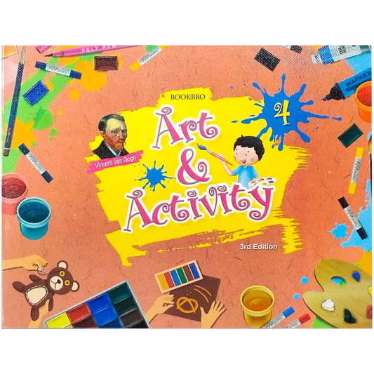 Art And Activity 4 AL Bakio Book Bro 1B74 - Saleemi Book Depot in pakistan