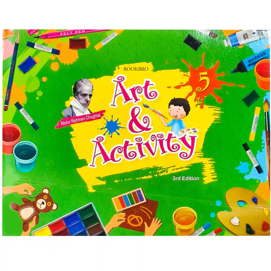 Art And Activity 5 AL Bakio Book Bro 1B75 - Saleemi Book Depot in pakistan