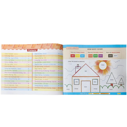 Art And Activity C Al Bakio Book Bro 1B70 - Saleemi Book Depot in pakistan