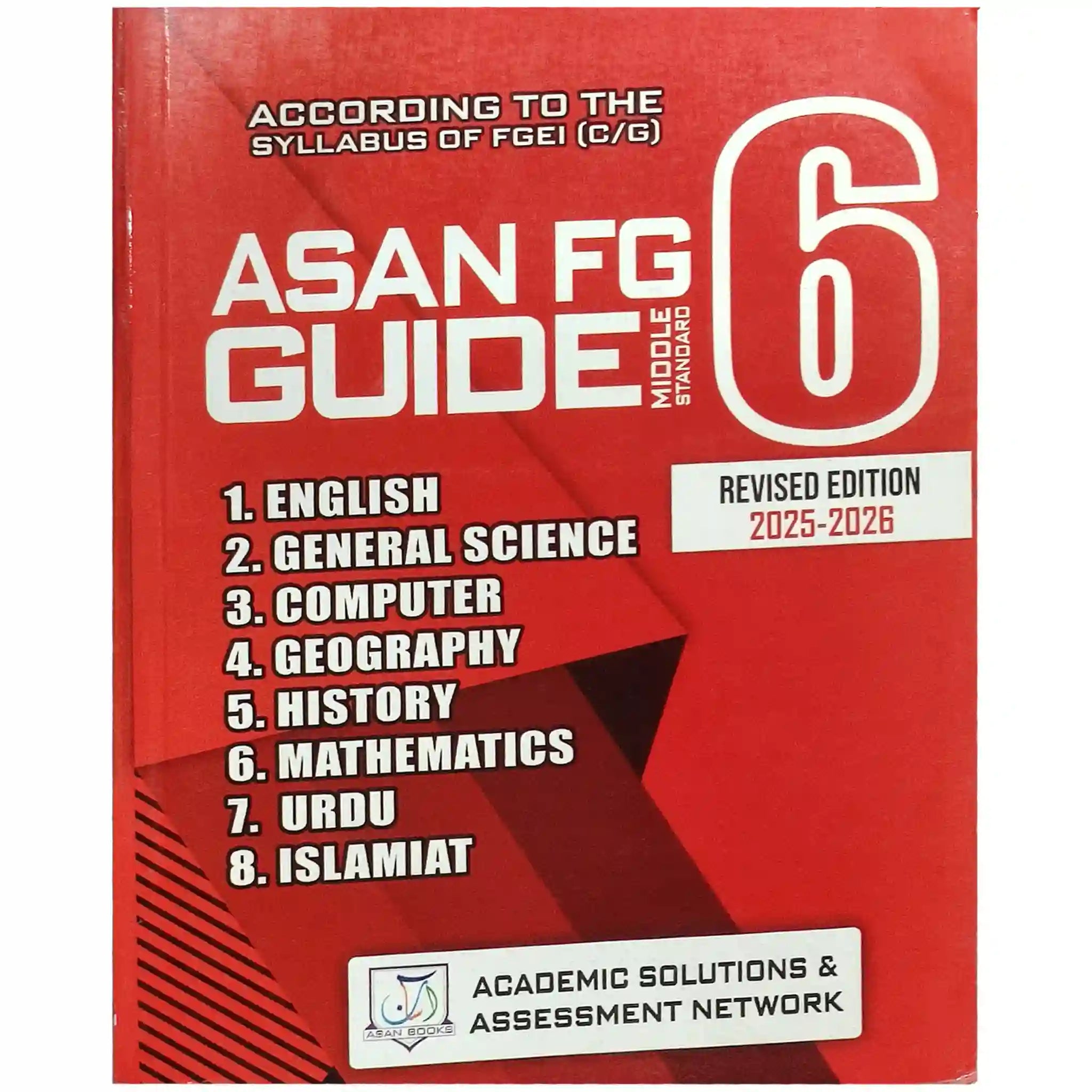 Asan FG Teacher Guide Class 6 - Saleemi Book Depot in pakistan