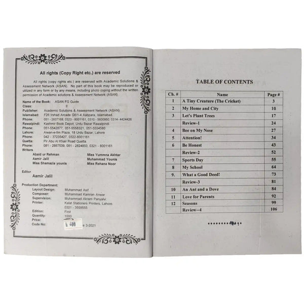 Asan FG Teacher Guide Class 2