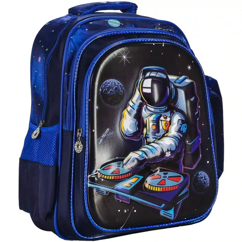 Astronauts Printed Backpack 1622 - Saleemi Book Depot 