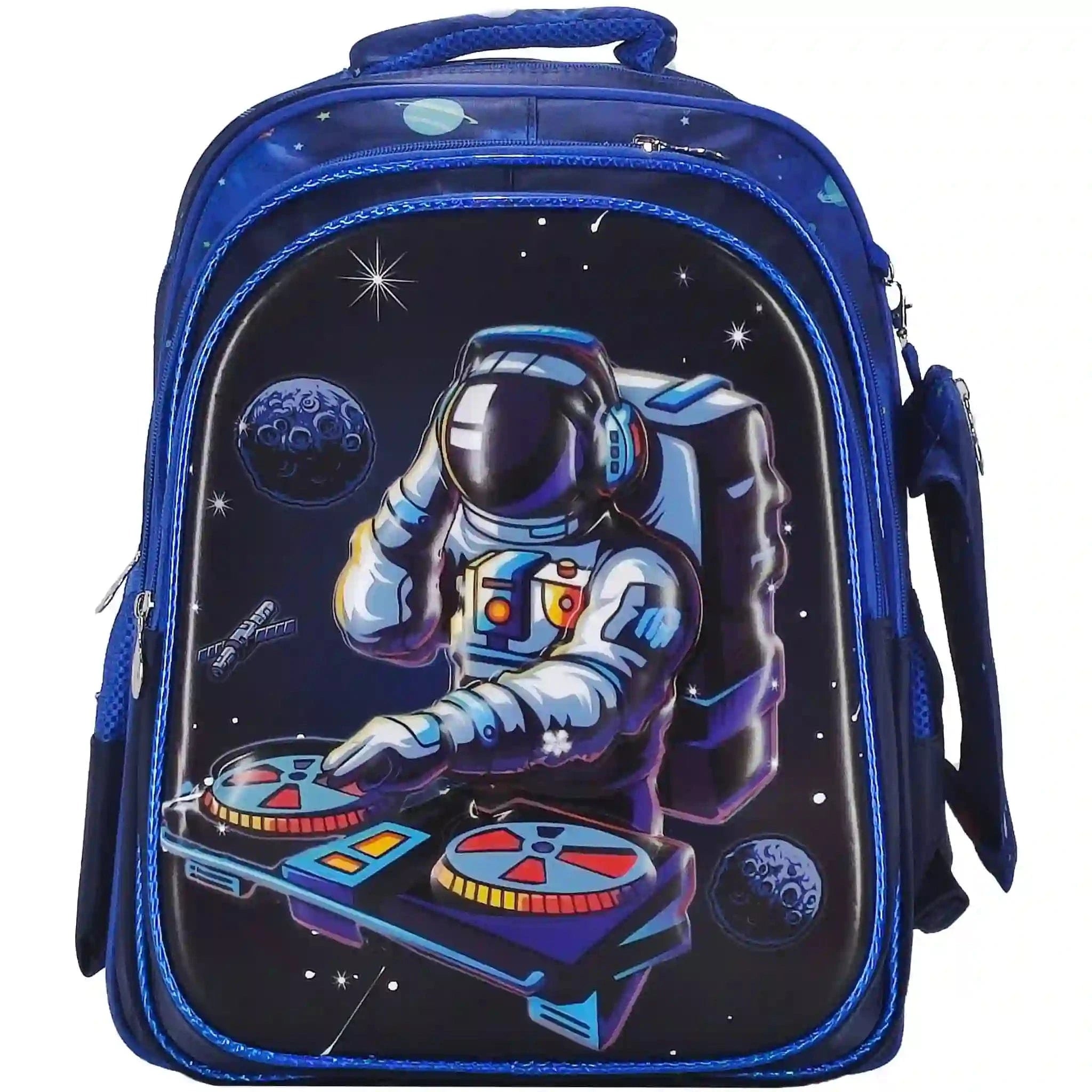 Astronauts Printed Backpack 1622 - Saleemi Book Depot 