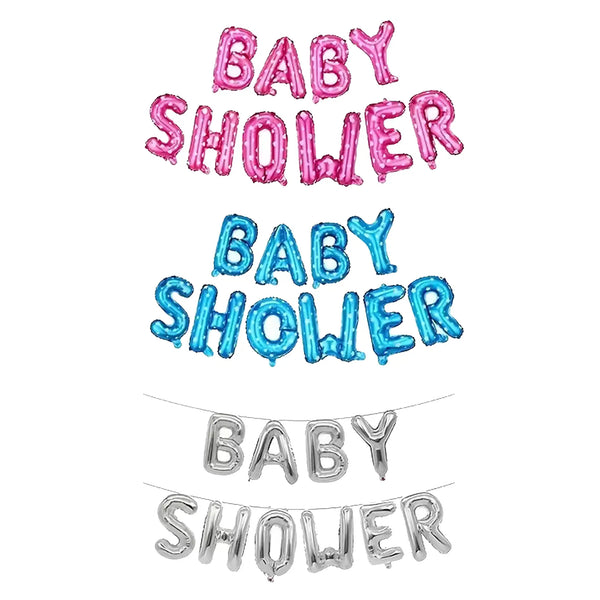 Baby Shower Foil Balloons Set