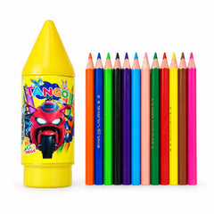 Bahadur Tango 12-Color Pencil Set Half Size