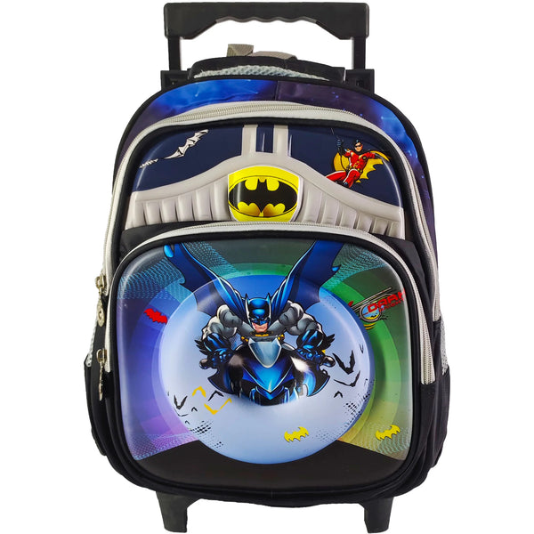 Batman 3D Print School Trolley Bag