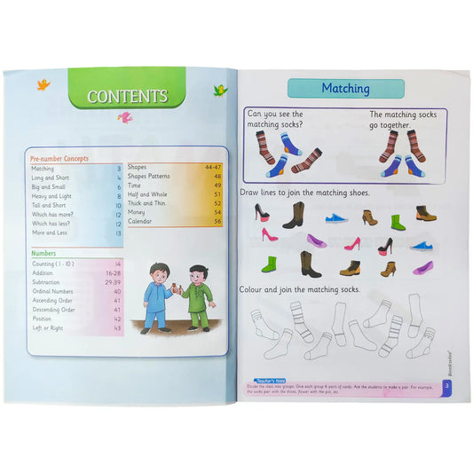 Beginner Math C 5-6 Ages Book Wise