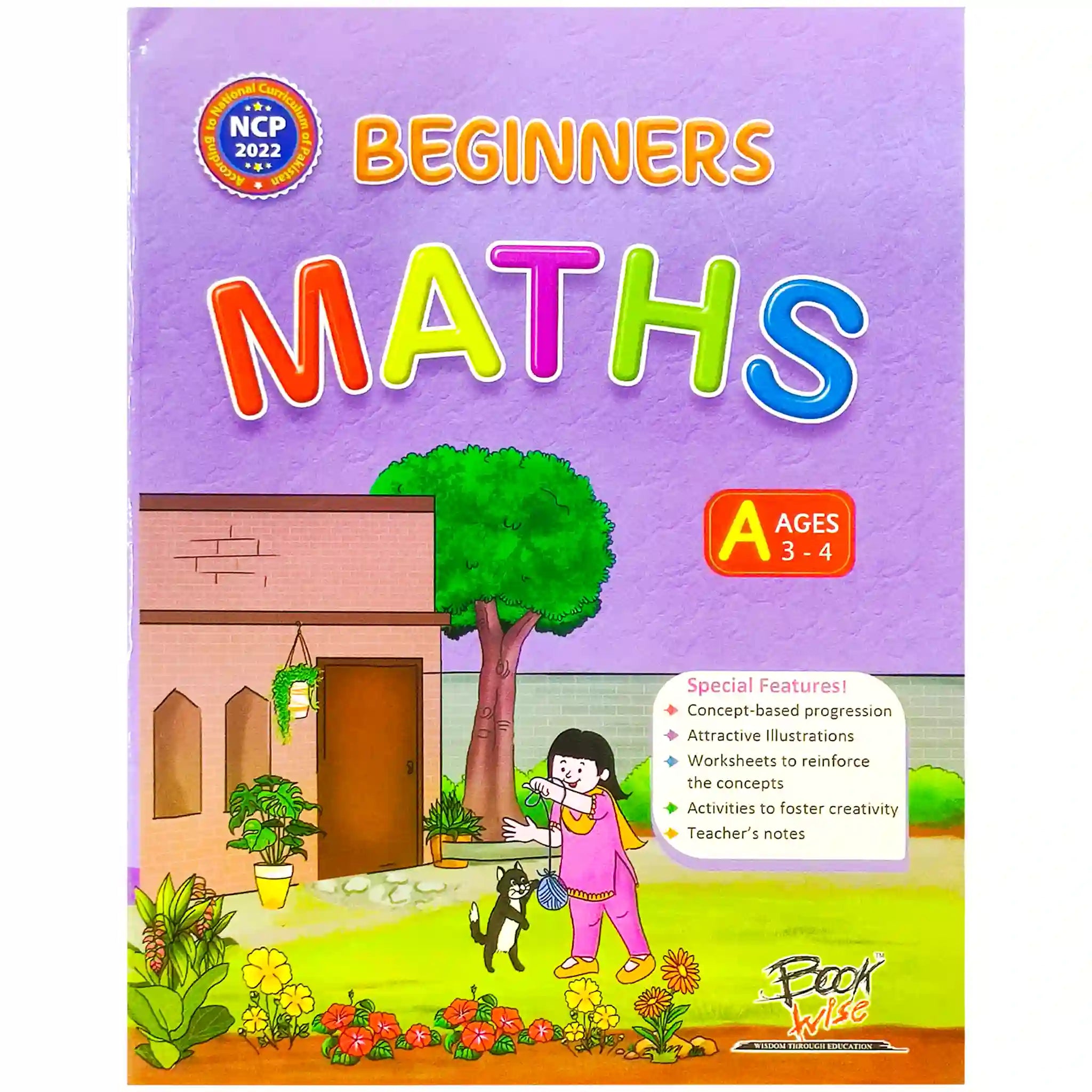 Beginners Math A 3-4 Ages Book Wise