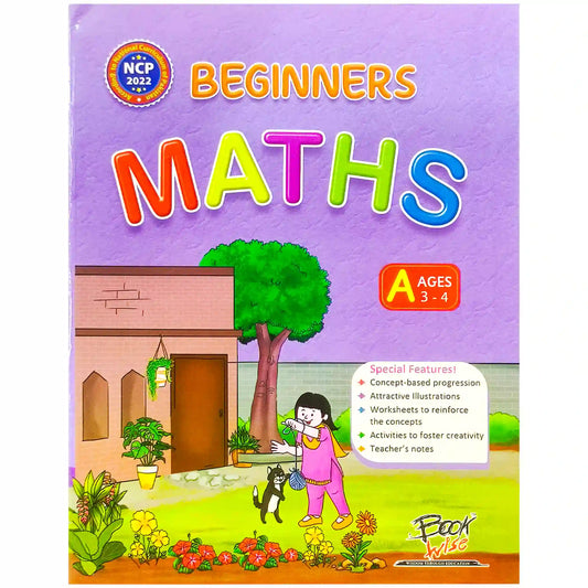 Beginners Math A 3-4 Ages Book Wise