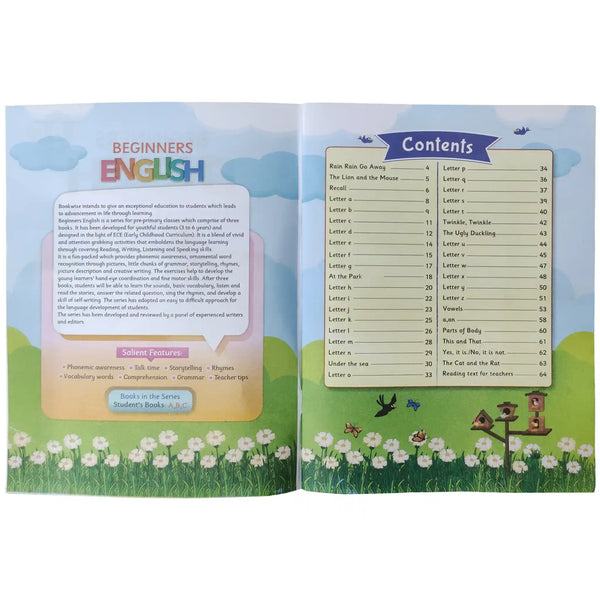 Beginners English B Ages 4-5 Book Wise