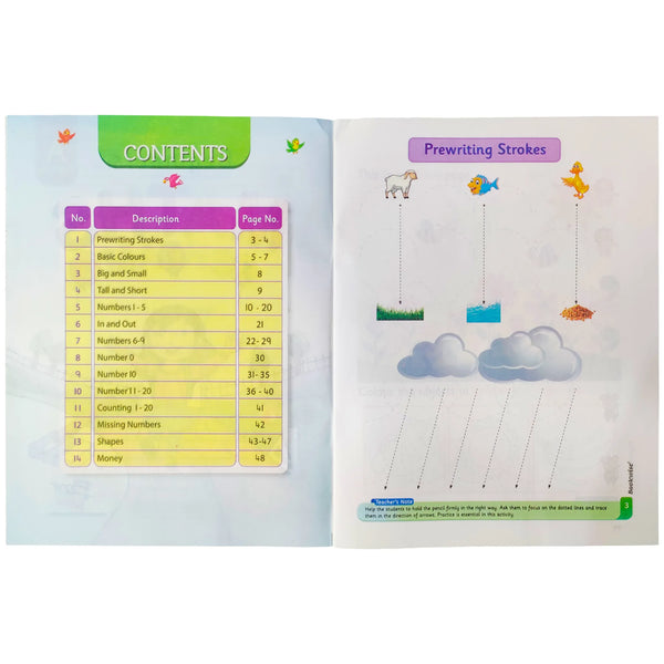 Beginners Math A 3-4 Ages Book Wise