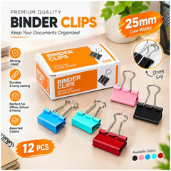 Binder Clip 25mm Chanyi CY3324