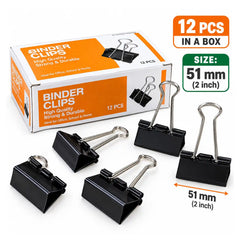 Binder Clip Chanyi Pack Of 12 Pieces