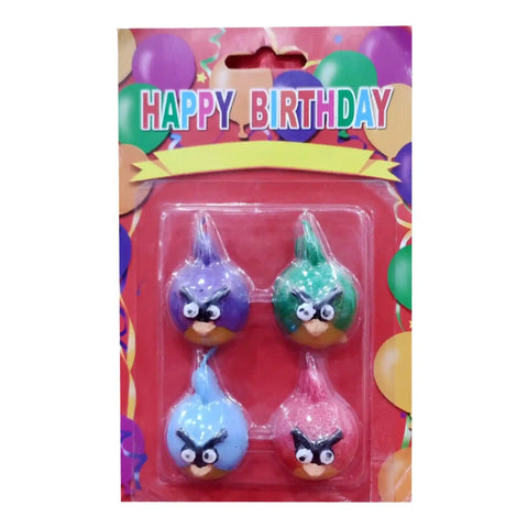 Birthday Candle Angry Bird 4Pcs Pack - Saleemi Book Depot in pakistan