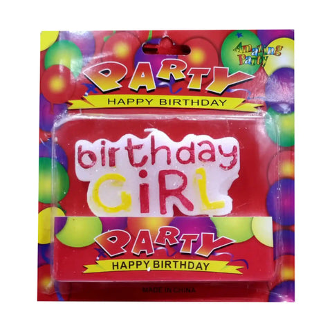 Birthday Girl Party Candle Pack - Saleemi Book Depot in pakistan