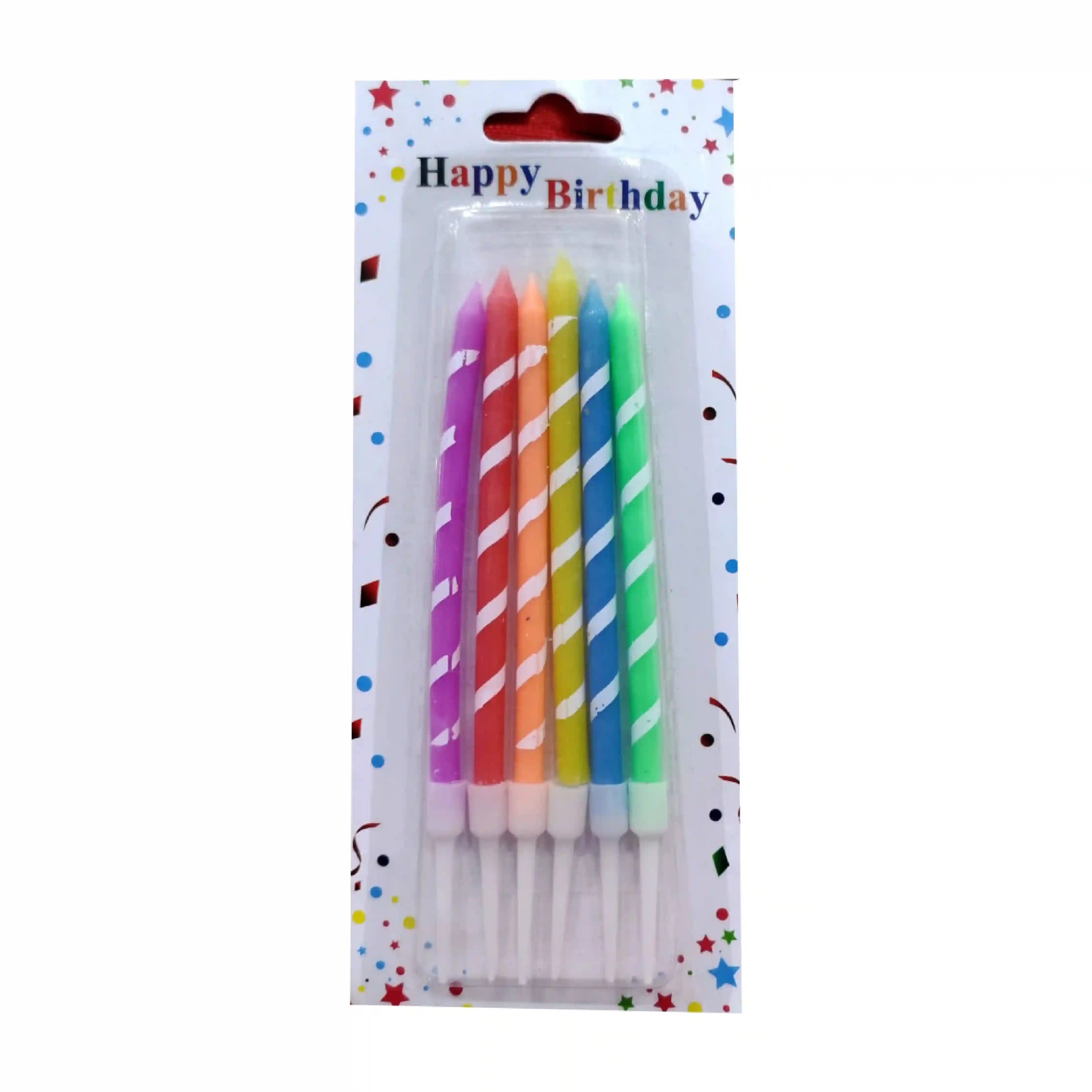 Birthday Party Candles 6Pcs Pack - Saleemi Book Depot in pakistan