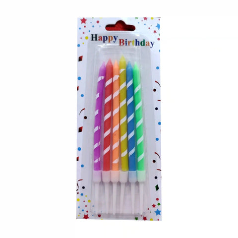 Birthday Party Candles 6Pcs Pack - Saleemi Book Depot in pakistan
