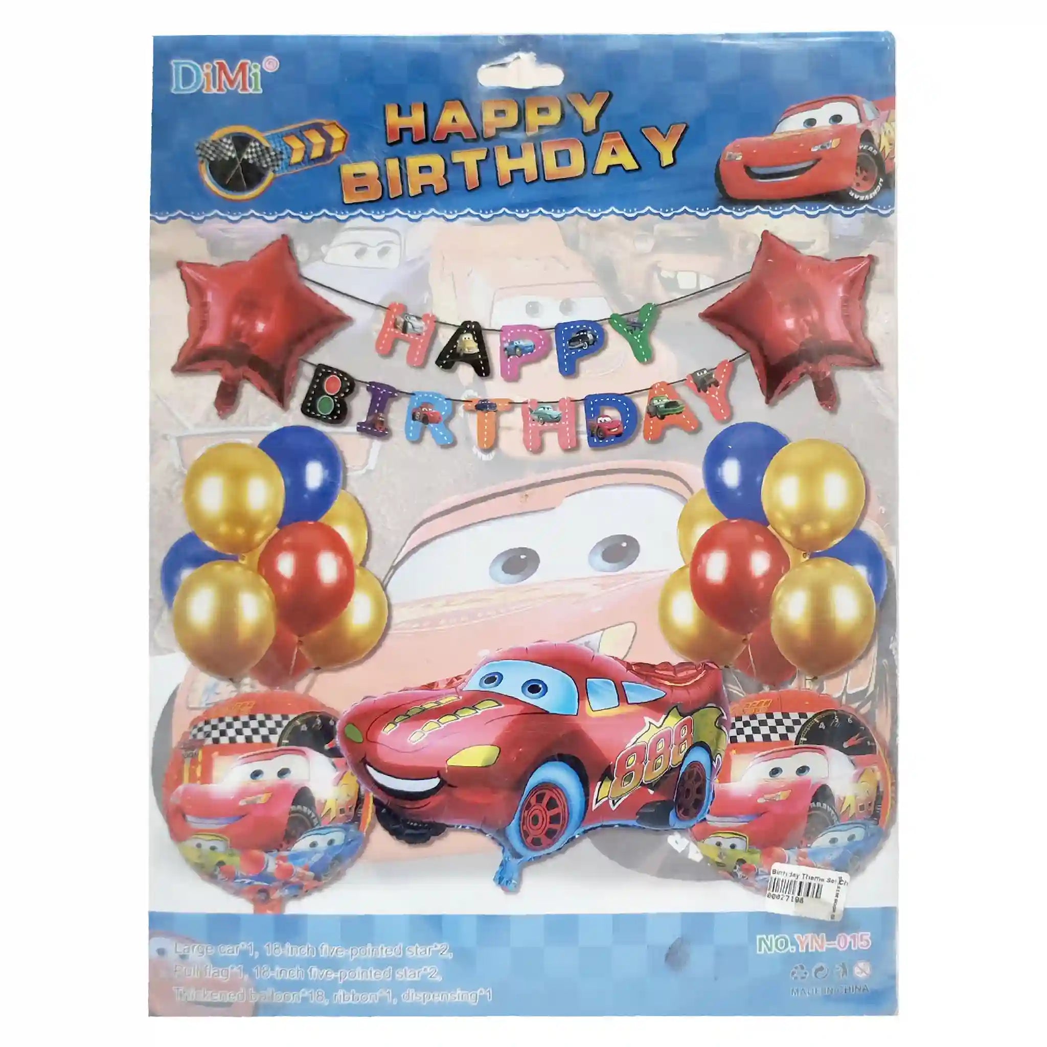 Birthday Theme Set Character Mix - Saleemi Book Depot in pakistan