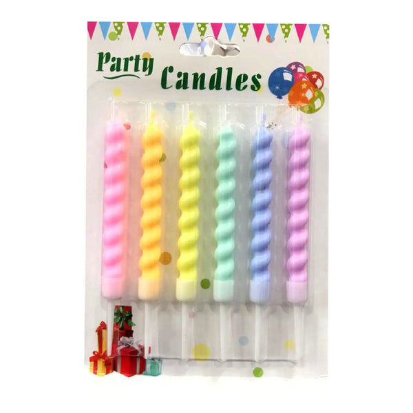 Birthday Candles 6Pcs Pack