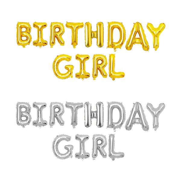 Birthday Girl Foil Balloon