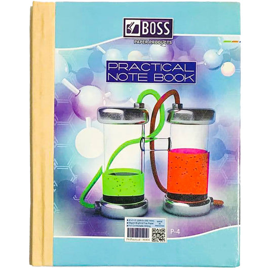 Boss Practical NoteBook P4 Narrow Line - Saleemi Book Depot in pakistan