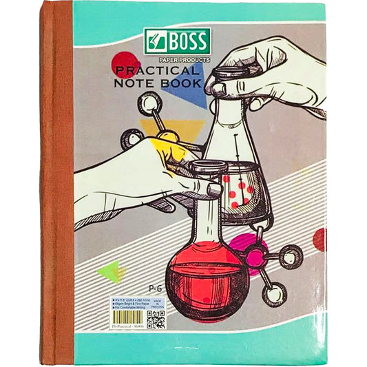 Boss Practical NoteBook P6 Narrow Line - Saleemi Book Depot in pakistan