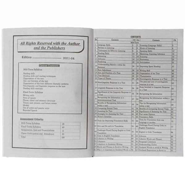 Bright Functional English ADP&BS - Saleemi Book Depot 
