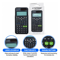 CTIFREE FC-991ES PLUS Scientific Calculator