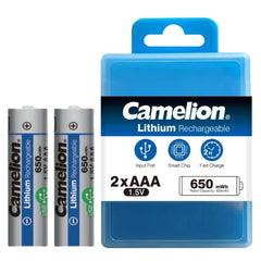 Camelion AAA2 Rechargeable Lithium Battery 650 mWh - Saleemi Book Depot in pakistan