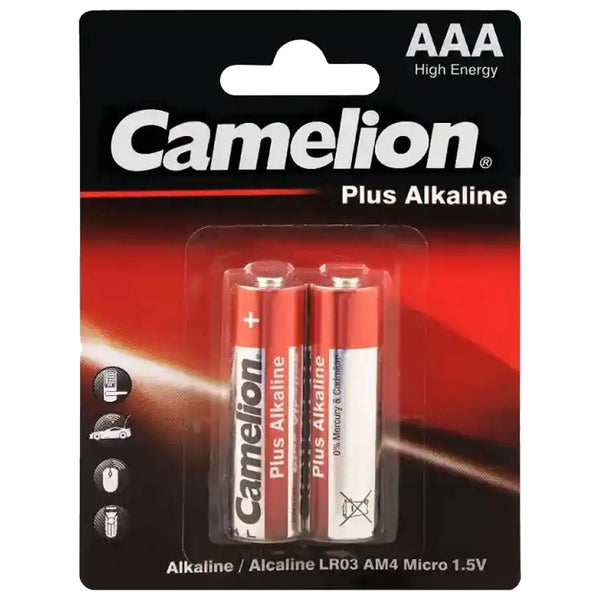 Camelion Plus Alkaline AAA High Energy Cell 
