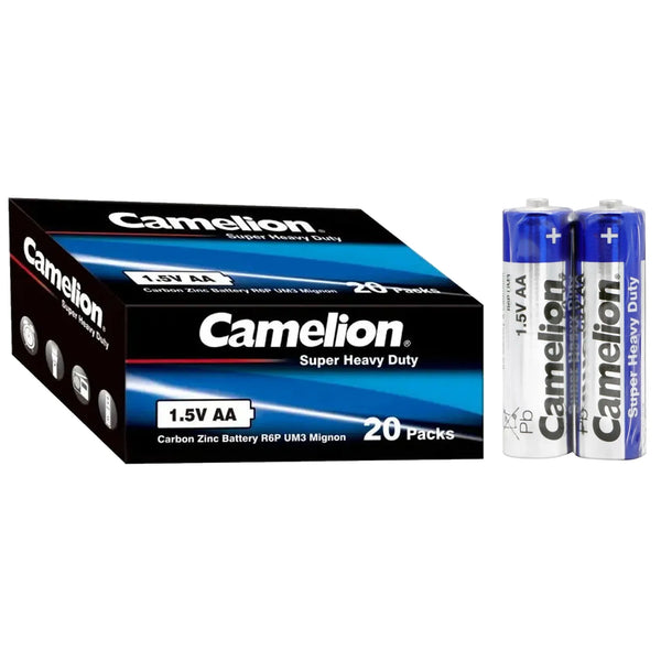 Camelion Super Heavy Duty AA R03P 1.5V AAA R6P