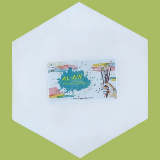 Canvas Board Hexagon - Saleemi Book Depot in pakistan