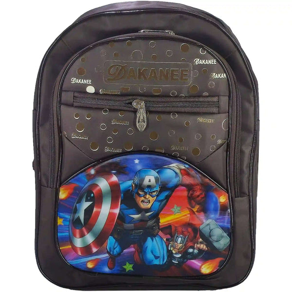 Captain America Themed School Bag