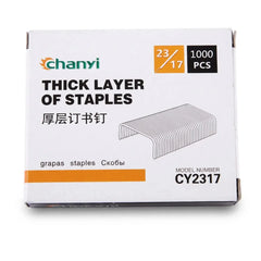 Chanyi Heavy Duty Staples pins 23/17 CY2317 - Saleemi Book Depot in pakistan