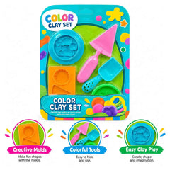 Children Educational Creative Play-Dough Set for Handmade Colorful Mud Fun Toy