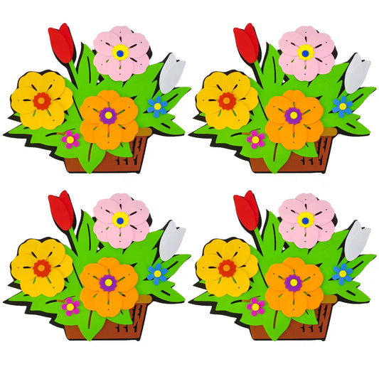 Class Room Flowers Fomic Stickers - Saleemi Book Depot in pakistan