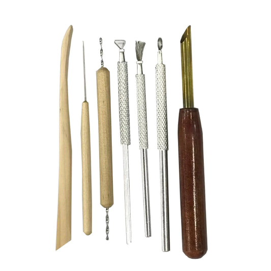 Clay Tools Set 7pcs - Saleemi Book Depot in pakistan