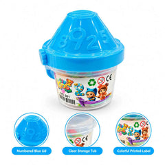 Clay Coin Bank with Play Dough Bucket