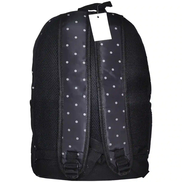 College Backpack With Small White Dots - Saleemi Book Depot in pakistan